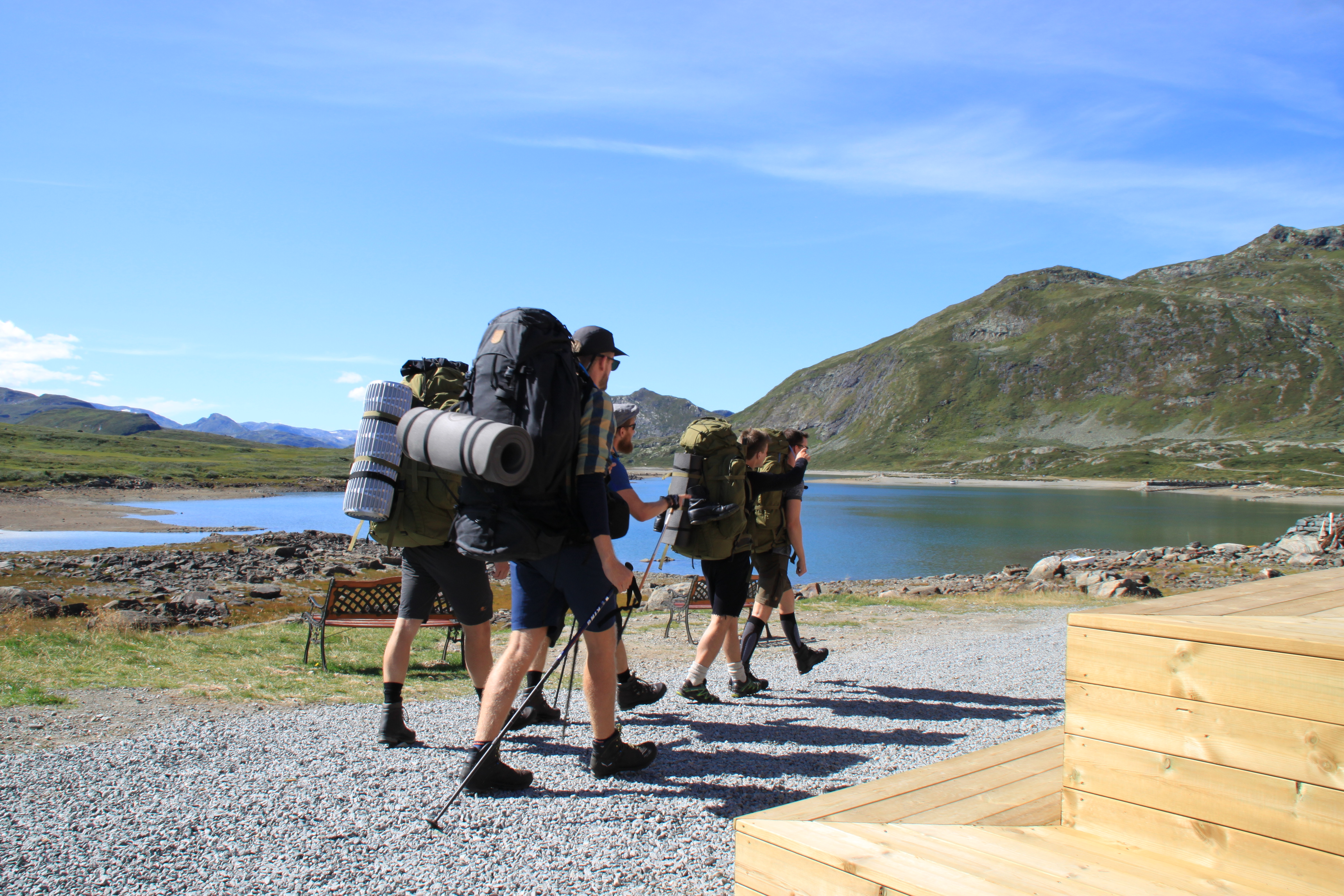 Til fjells fra Bygdin